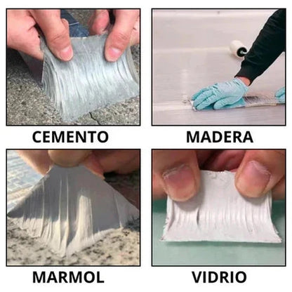 FLEX FORTE - CINTA IMPERMEABLE DE SELLADO ULTRARRESISTENTE A PRUEBA DE AGUA