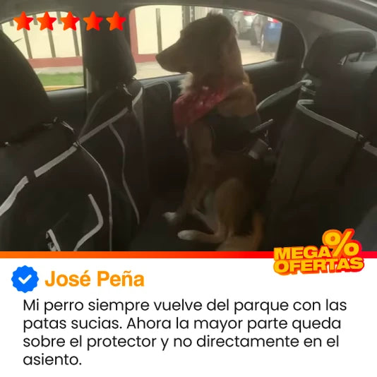 Funda Protectora de Carro para Mascotas - El perro se sube y el asiento - Imagen 21