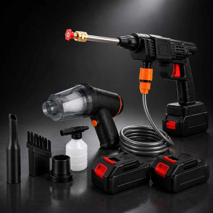 Kit JetClean Hidrolavadora y Aspiradora Inalámbrica - Imagen 3
