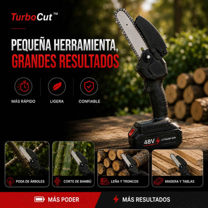 Minisierra Portátil TurboCut - Poda fácil y sin esfuerzo - Imagen 5
