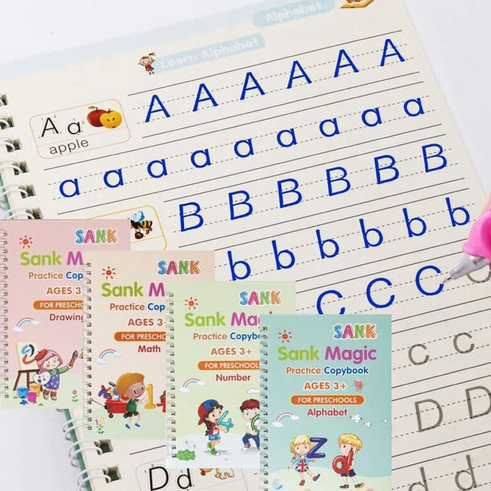KIT DE 4 CUADERNOS REUTILIZABLES - 6