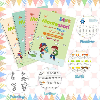 KIT DE 4 CUADERNOS REUTILIZABLES - 7